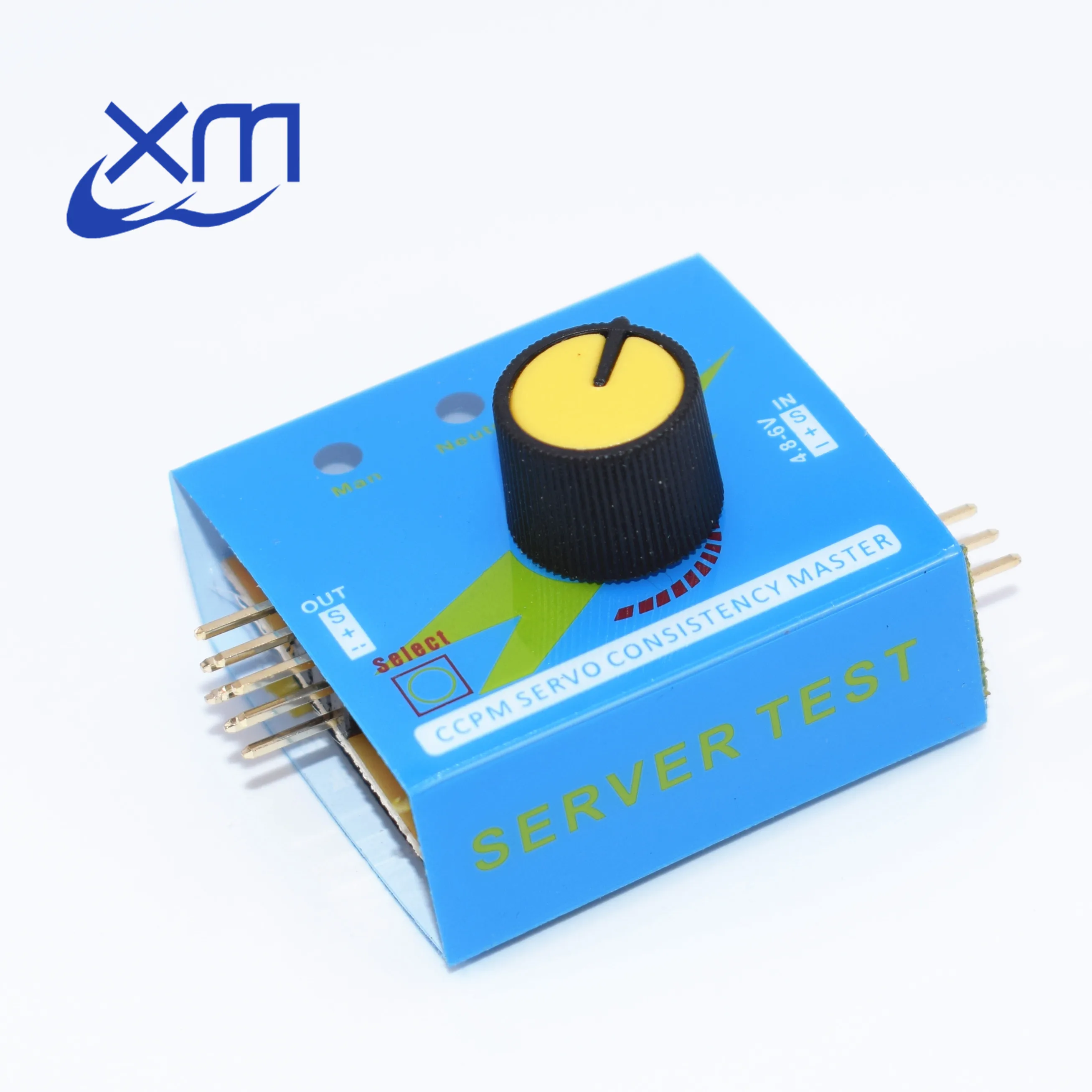 

Servo Tester Gear Test CCPM Consistency Master Checker 3CH 4.8-6V with Indicator Light A73