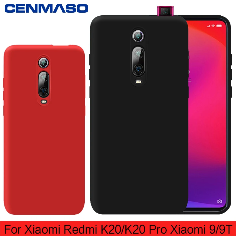 

Xiaomi Redmi K20 K20 Pro Case High Quality Silicon Soft Anti Fall Case Original Cenmaso for Xiaomi Mi 9T 9T Pro Case Cover Funda