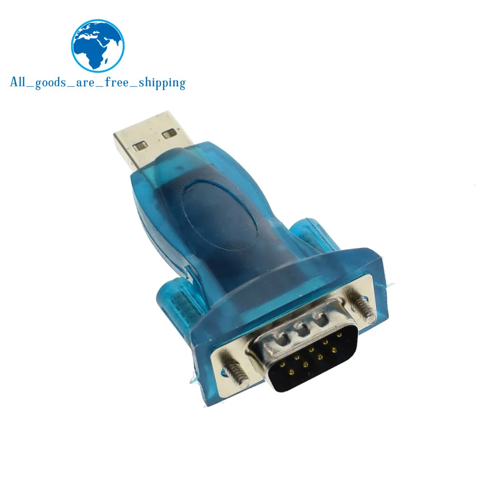

TZT HL-340 USB to RS232 COM Port Serial PDA 9 pin DB9 Adapter support Windows7-64
