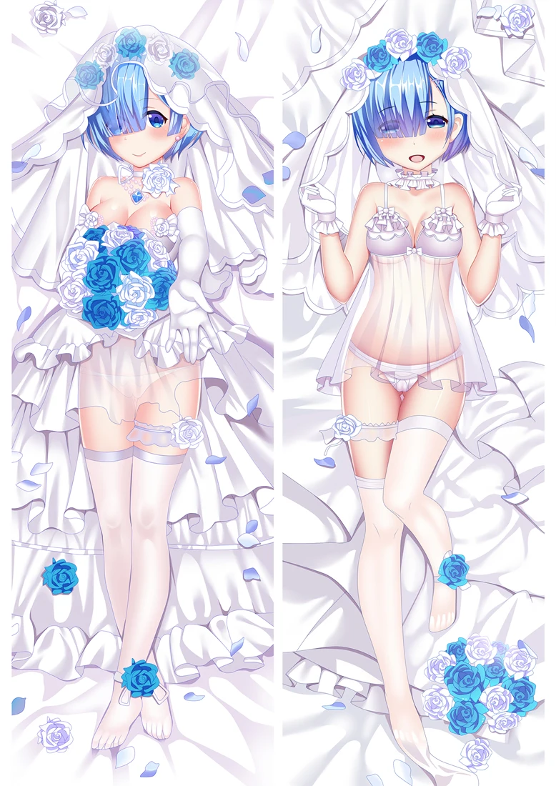 Обновление июля аним Re Zero Hajimeru Isekai Seikatsu персонажи сексуальная девушка Rem Подушка «Dakimakura» чехол обнимающий тело наволочка - Цвет: 85075