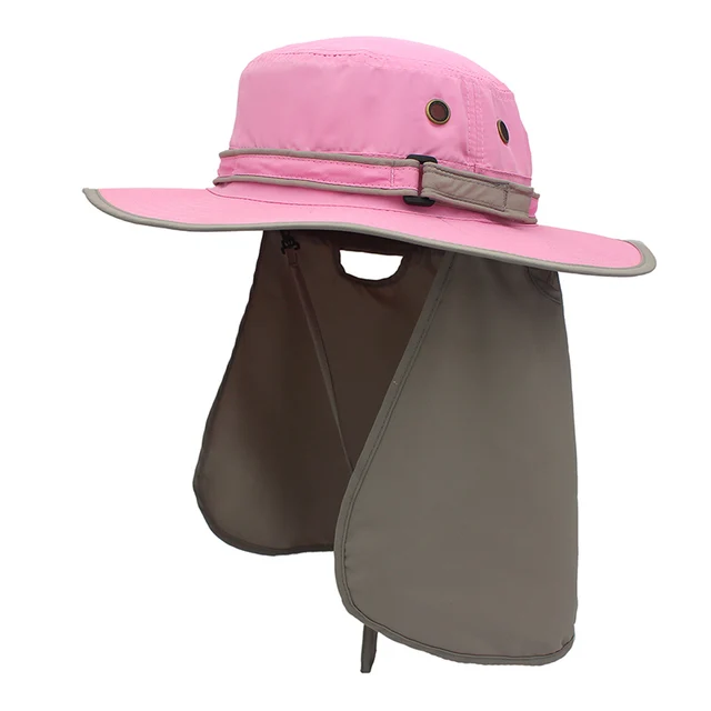 Wide Brim Men Women Bucket Hat With 