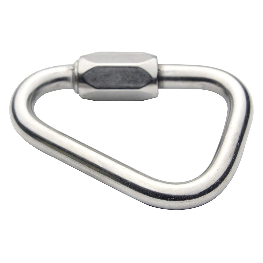 

Stainless Steel Screw Gate Rock Lock Climbing Gear Carabiner 3.5MM