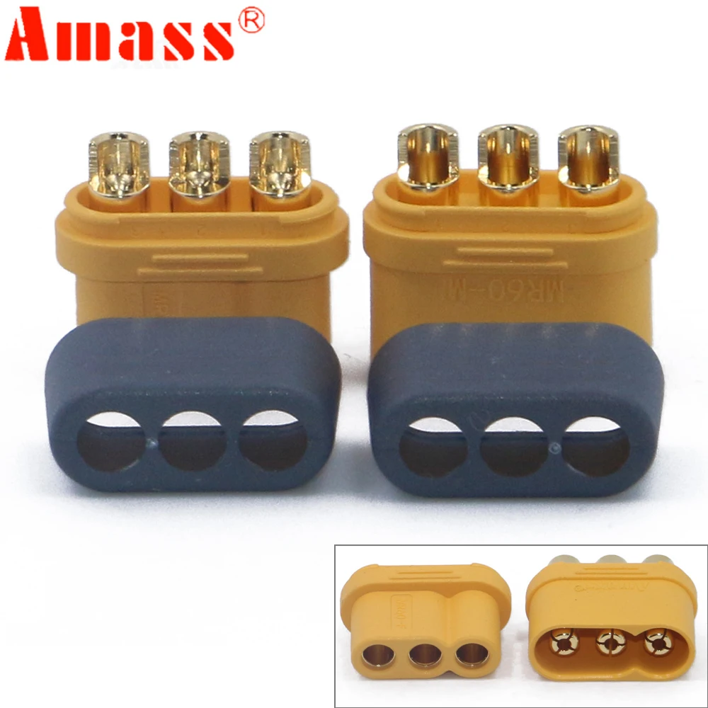 20 шт. штекер Amass MR60 с защитной крышкой 3 5 мм жильный Разъем T Plug интерфейсный разъем