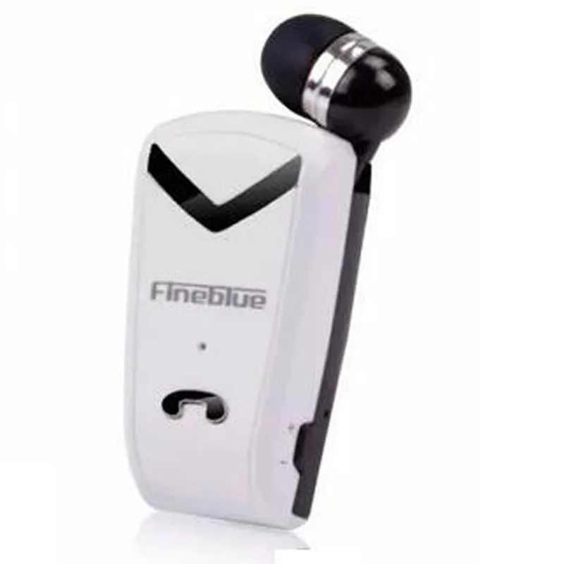 FineBlue F V2 Bluetooth Earphone Auriculares Mini Version Calls Remind Wear Clip Headphone for Business Driving Music Headset