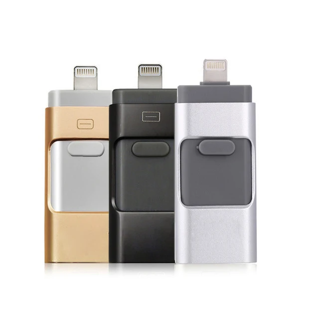 3 in 1 OTG Mobile USB Flash Drive Creative Novelty Pendrive USB For IPhone 5 6 7 8 X For Micro USB Disk For iPhone   Andriod  