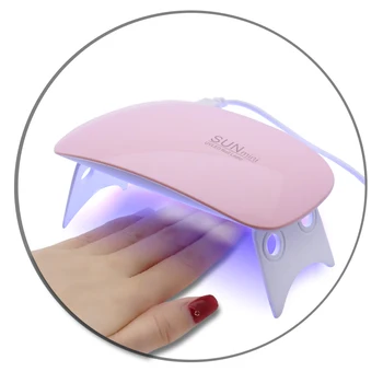 

Clou Beaute SUN Mini UV Nail Lamp Portable USB Charge Nail Dryer Home Use for Curing Gel Nail Polish Gel Lacquer Nail Lamp