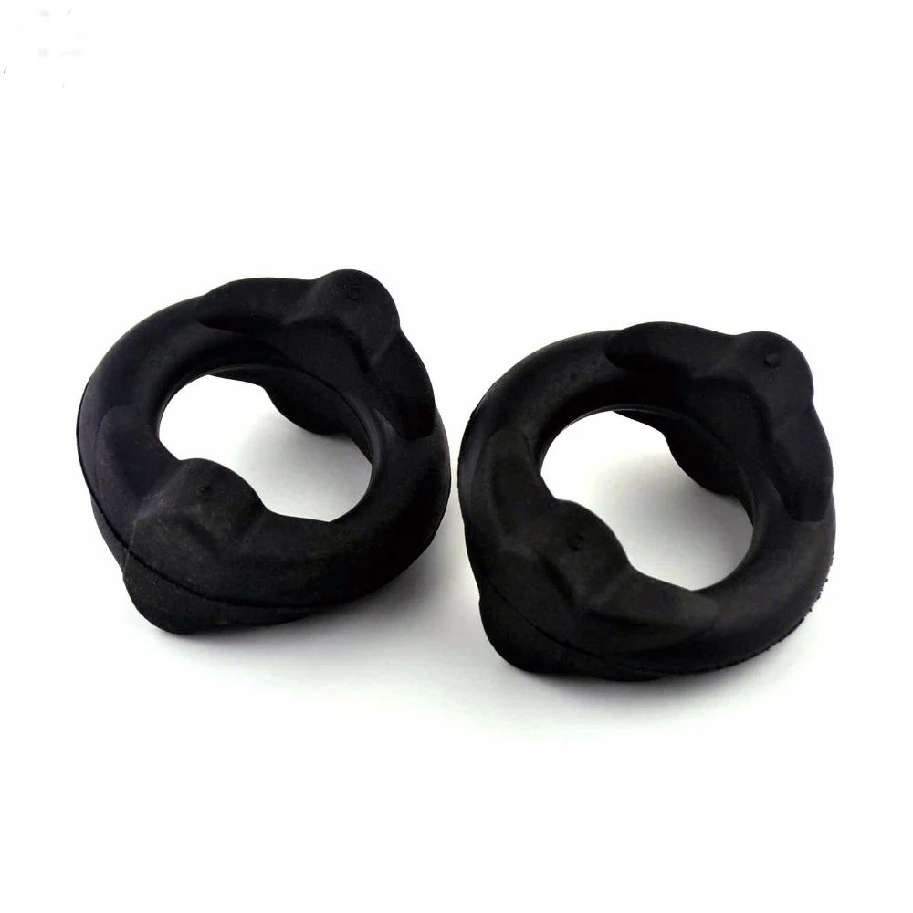 2 Pcs Exhaust Pipe Hanging Glue Fit For E30 325i Rubber Car Accessories