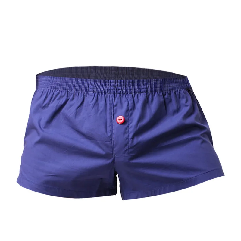 Мужские летние одноцветные короткие пижамные штаны Новинка-домашняя одежда для сна пляжные повседневные свободные мягкие дышащие шорты