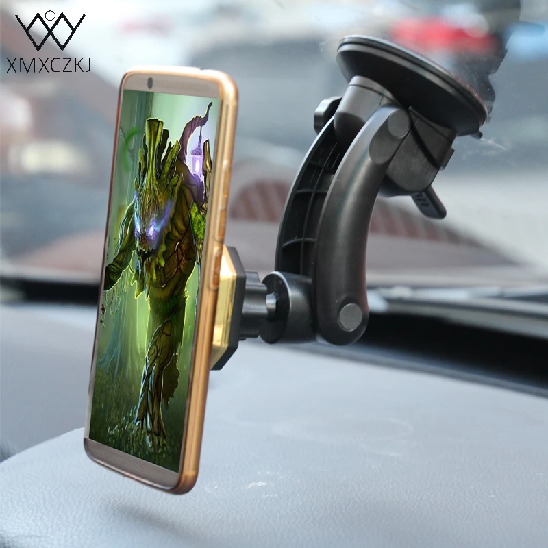 XMXCZKJ Автомобильный телефон Держатель Магнитный держатель 360 Вращение Всасывания