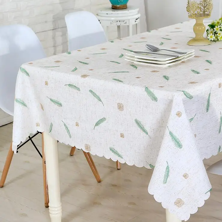 

Fyjafon Table Cloth Rectangular Waterproof Tablecloth Home Decor Table Cover 130*130/110*160/130*180/150*200