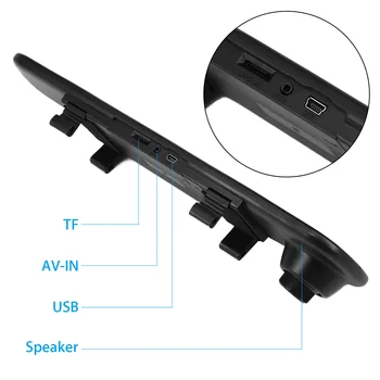 

4.3 Inch HD 1080P Dual Lens Rear View Mirror Auto Car DVR Dash Cam Camera Latest