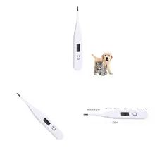 ПЭТ цифровой термометр для оральной подмышки анус кошка собака быстрое чтение Индикатор температуры тела PAK55