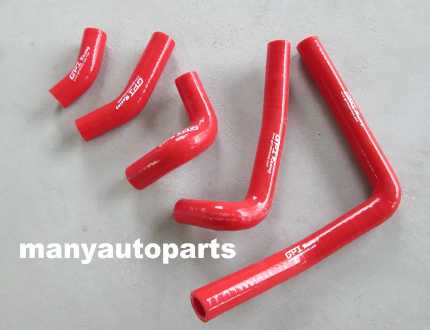 Силиконовый шланг радиатора для Honda CR250 CR 250 03 04 05 06 07 08 red 2003-2008 | Автомобили и