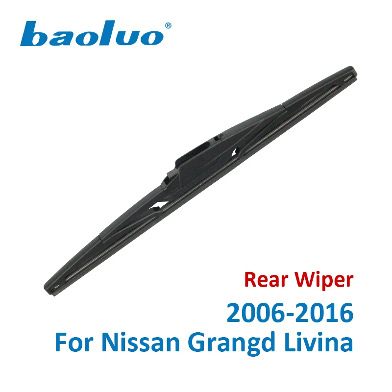 BAOLUO 12 ''заднего стеклоочистителя и для Nissan Гранд Livina 2006 2016 лобовое стекло