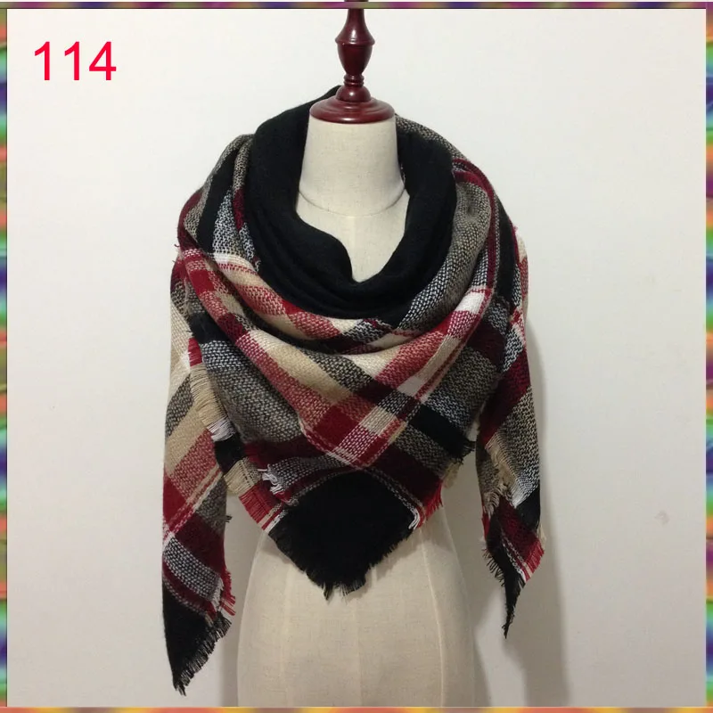 Бренд desigual клетчатый шарф тартан для женщин Куадрос модные шарфы одеяло мягкий кашемировый зимний теплый шарф квадратная клетчатая шаль - Цвет: As photo