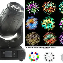 Китайский завод Robe 280 Вт 3в1 светильник с подвижной головкой и эффектом мойки сценический светильник с DMX DJ профессиональное оборудование светильник ing в коробке