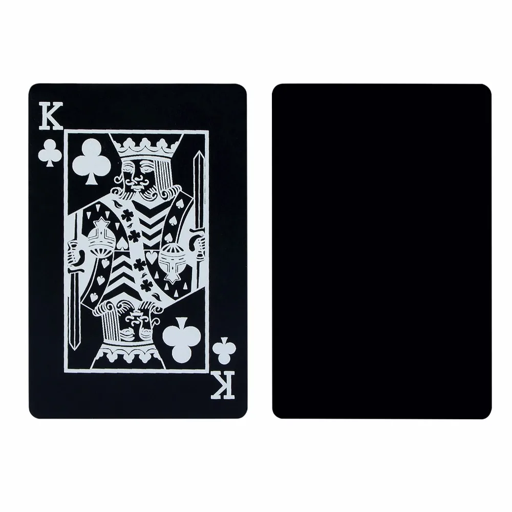 Качественные водонепроницаемые ПВХ пластиковые игральные карты Техасский Холдем классические магические трюки ящик для инструментов Упакованные покерные Карты Покер звезда настольная игра
