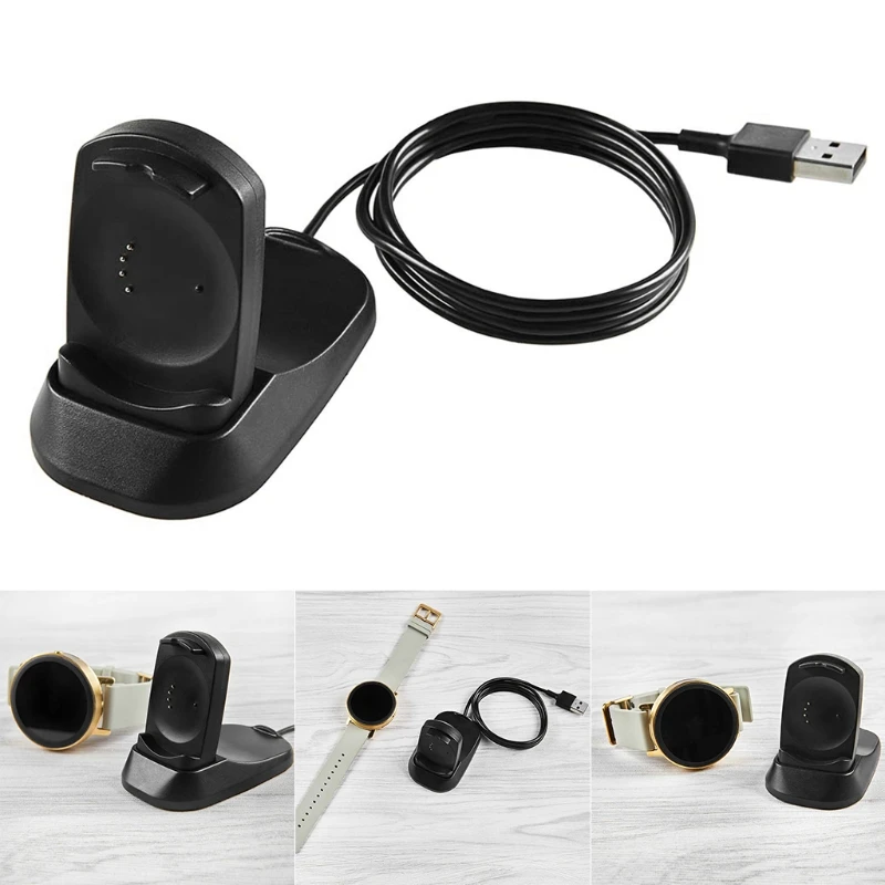 

USB Charger Dock Station Cradle Holder Cable Line for Misfit Vapor smartwatch