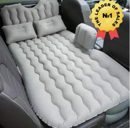 Matelas الحنطور Gonflable السيارة الخلفي غطاء مقعد سرير سفر نفخ فراش سرير هوائي نفخ سرير على شكل سيارة مضاءة الحنطور الهواء Mattres
