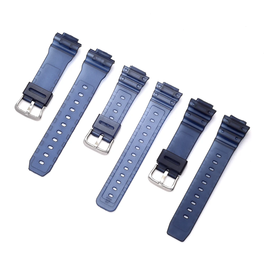 Прозрачный ремешок для часов из ТПУ подходит для DW-5600E DW-5700 G5600 5700 GM-5610