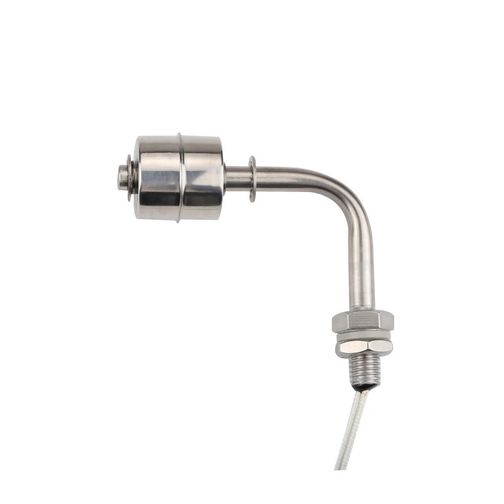 

SUS electronic float switch valve,crooked liquid level stainless sensor, magnetic water level controller