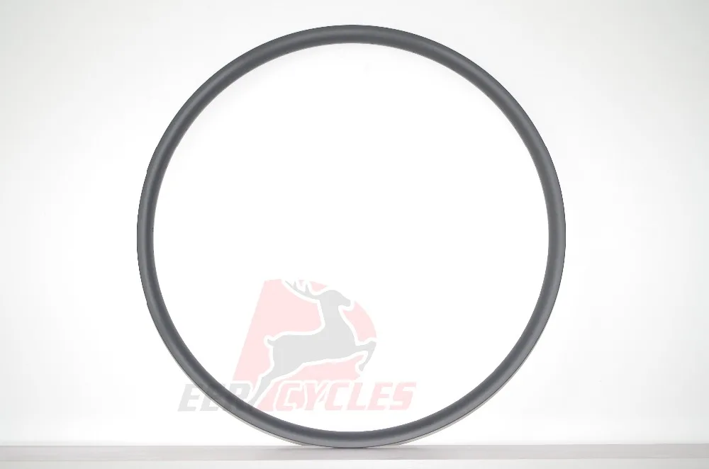 Perfect 280g 29er Asymmetric Mountain Bike Carbon Rims 23mm x 27mm XC Bicycle Wheel 29 inch MTB Hookless Tubeless Rim 24H 28H 32H UD 3K 1