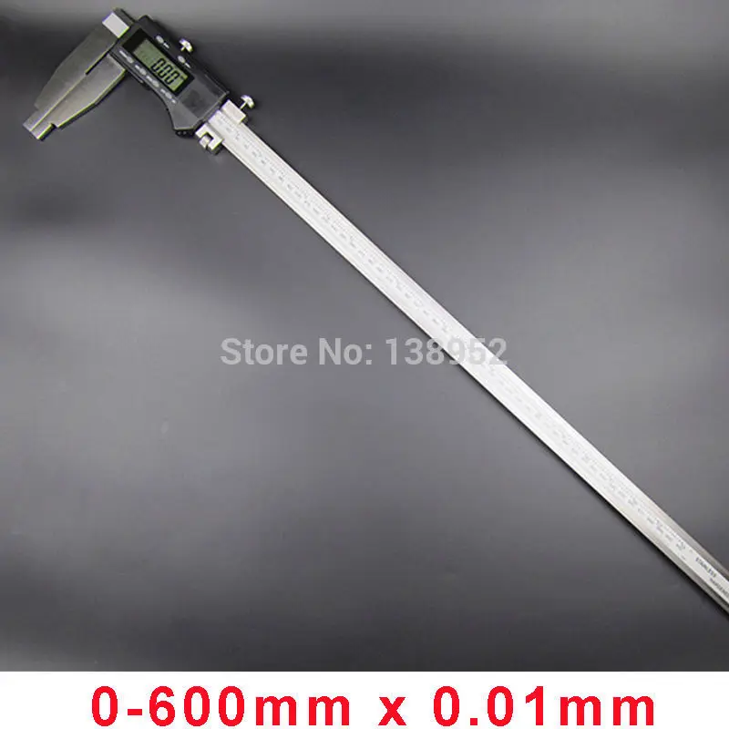 

High quality 600MM 24inch Digital vernier Caliper Heavy duty digital caliper gauge 0-600mm with nib jaws