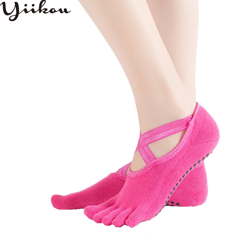 

Female new cotton non-slip rubber socks women's fashion toe socks girls cute backless Cotton socks gcds