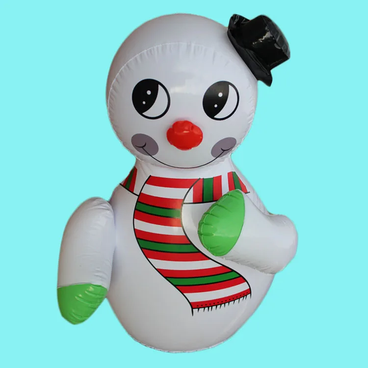 

Christmas gifts inflatable snowman model tumbler children's toy game activity props