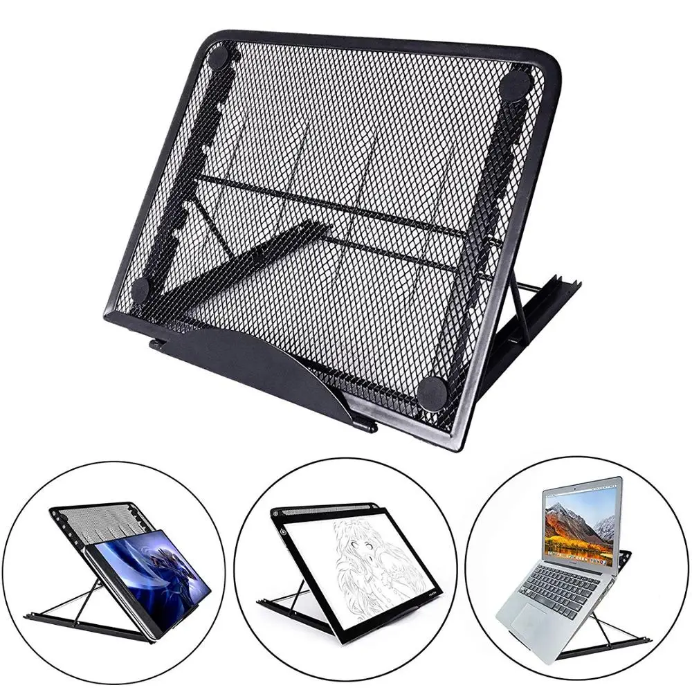 

Mesh Ventilated Adjustable Laptop Stand Foldinf Portable For Laptop Notebook Tablet