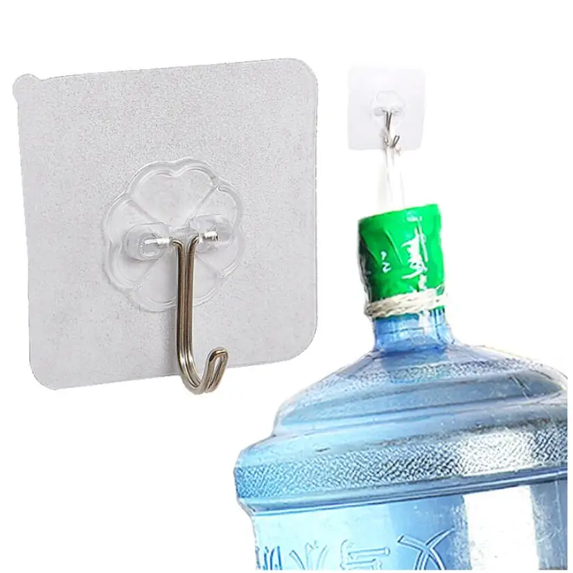 20 шт. прочная настенная присоска подвесные крючки прозрачный присоски крючок для ключей для Ванная комната Кухня