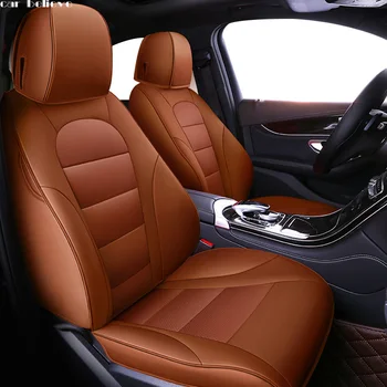 

Car Believe Auto Leather car seat cover For bmw e46 e36 e39 accessories e90 x5 e53 f11 e60 f30 x3 e83 covers for vehicle seats