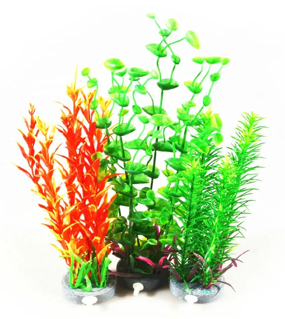 Aquarium Decoration Artificial Plants With Bubble Stone Tray For Air Aquarium Decoration Artificial Plants With Bubble Stone Tray For Air Pump Dia6cm