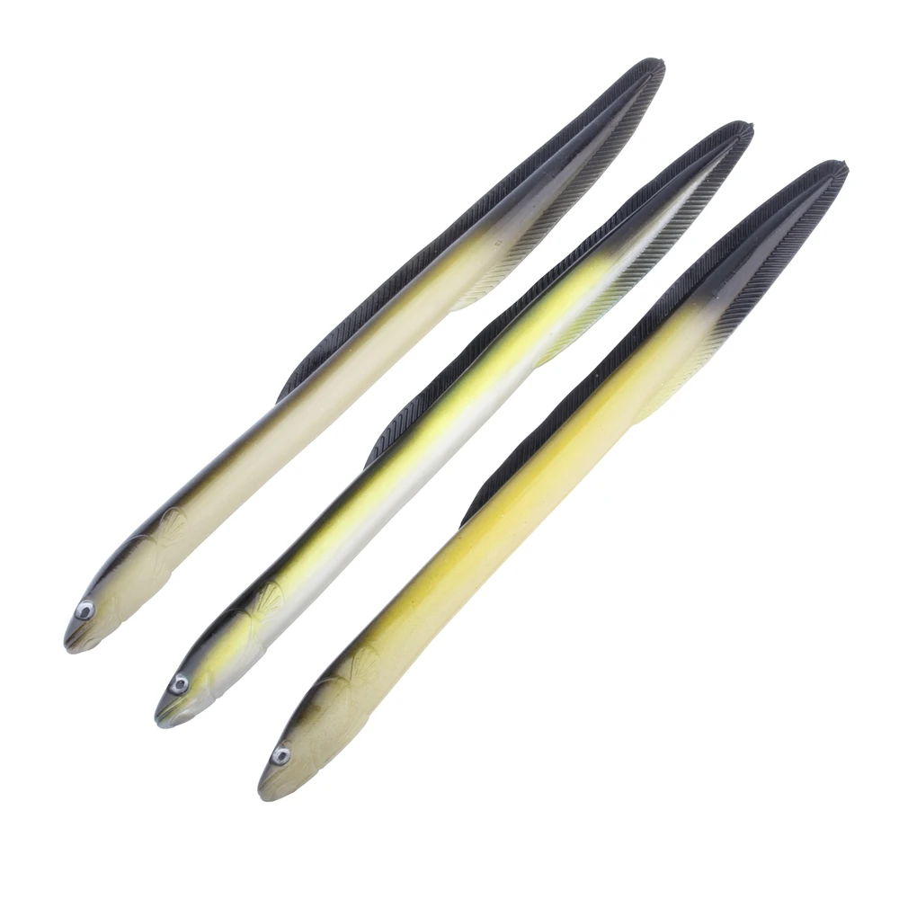Spinpoler 58.8g 29.5cm Electric Eel Soft Bait Loach Eel Fishing Lure Silicone Artificiali Pesca Fishing Products China 1 Pieces s (7)