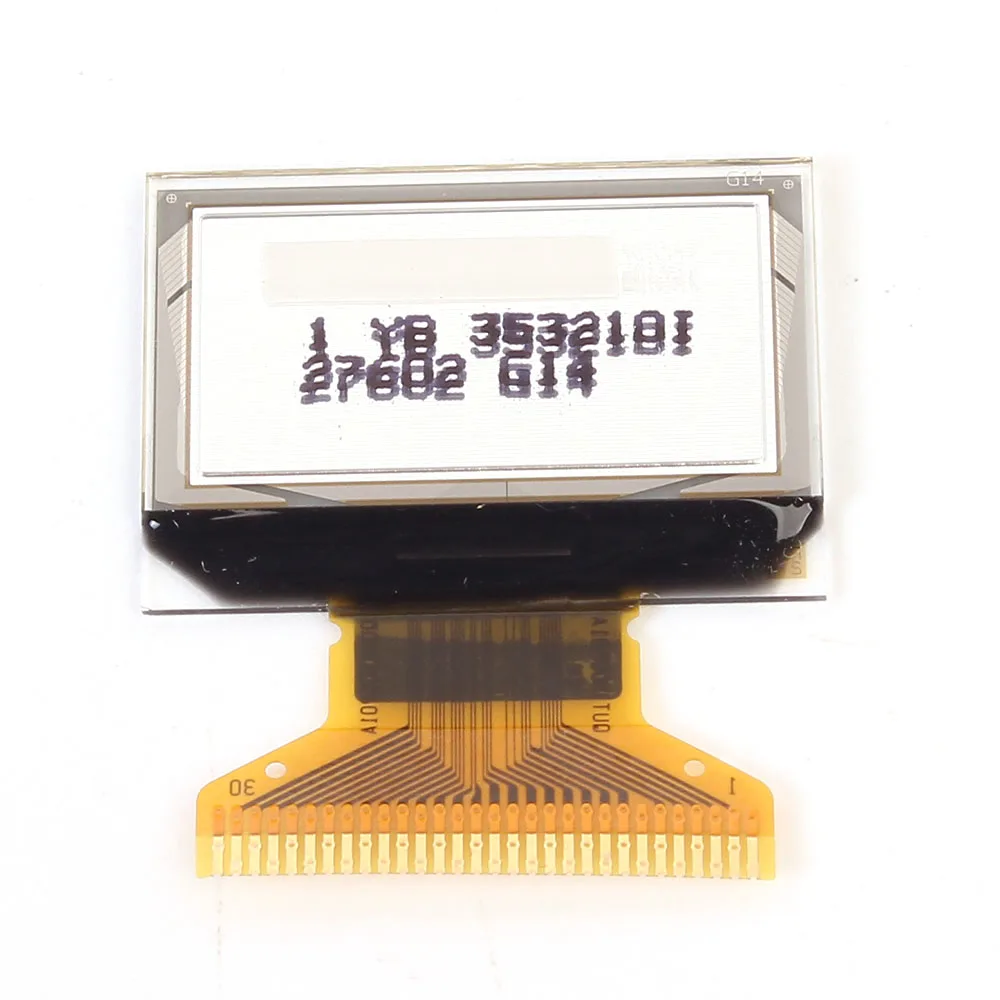 12864 плата с ЖК экраном SSD1306 0 96 дюймов 96x64 белый OLED дисплей &quotпассивная Матрица для