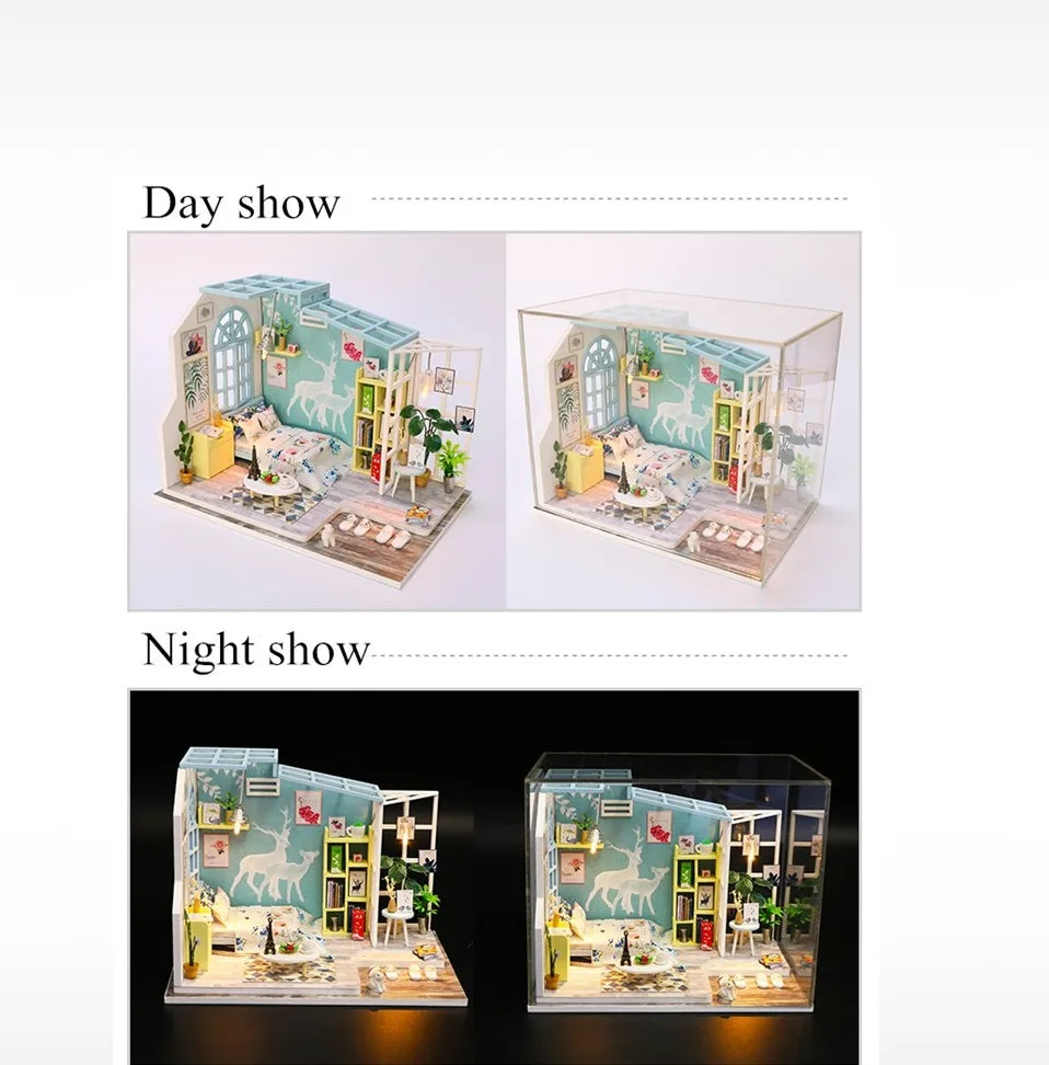 Revo's Room DIY Miniature Room Kit 7 - Dollhouse Australia