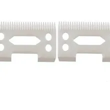 2 шт. керамический Клинок для магического клипса 2-отверстие клипер подходит для большинства волос триммер для стрижки волос лезвие для удаления волос