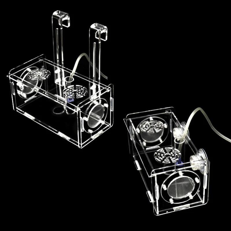 

PETFORU Multi functional High Clear Fish Breeding Isolation Box Aquarium Breeder Fish Tank Hatching Incubator Guppies