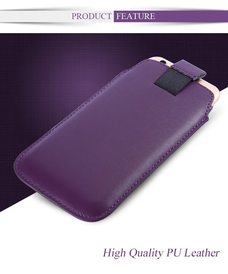 Универсальный кожаный чехол для samsung Galaxy M20 M10 A7 A9 Note 9 A8s A6s S8 S9 S10 плюс Чехол с вытяжным языком сумка кожаный чехол