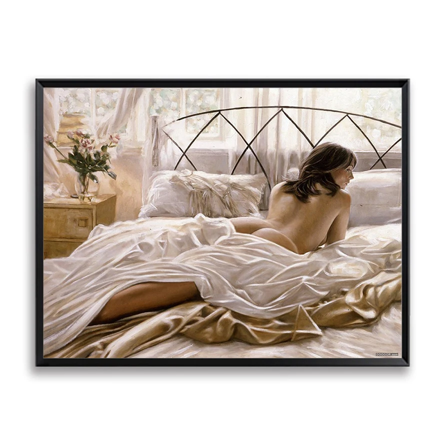 

Sexy Girl Pictures By Numbers DIY Hand Made Figure Oil Painting By Numbers Coloring Women For Living Room Digital Decor SZH-680