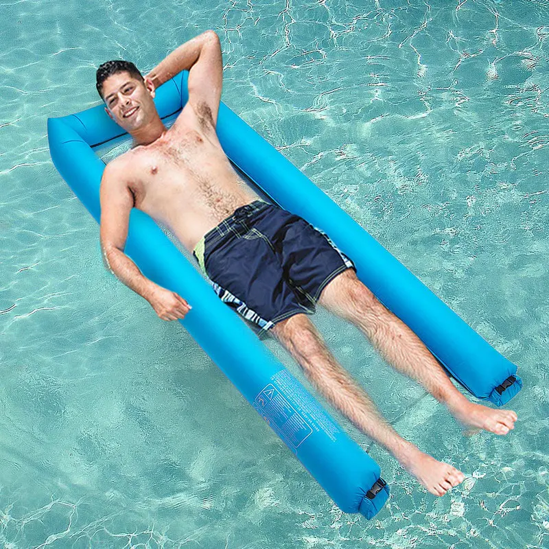 

Inflatable Pool Floats Portable Floating Lounger Chair Water Hammock for Adults & Kids 440lb Capacity No Leak Swimming Pool Air