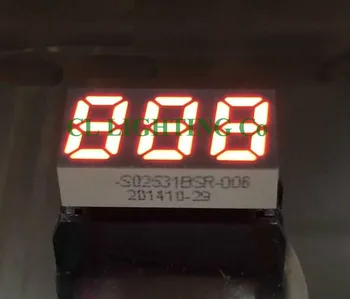 

0.25 inch led display 0.25" Red LED Display 3 Bit Digital Tube Common Cathode 7 Segment display