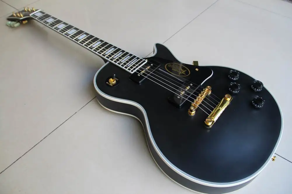 

Wholesale New G Custom 1956 Electric Guitar Ebony/Fretside Binding In Matte Black 120105