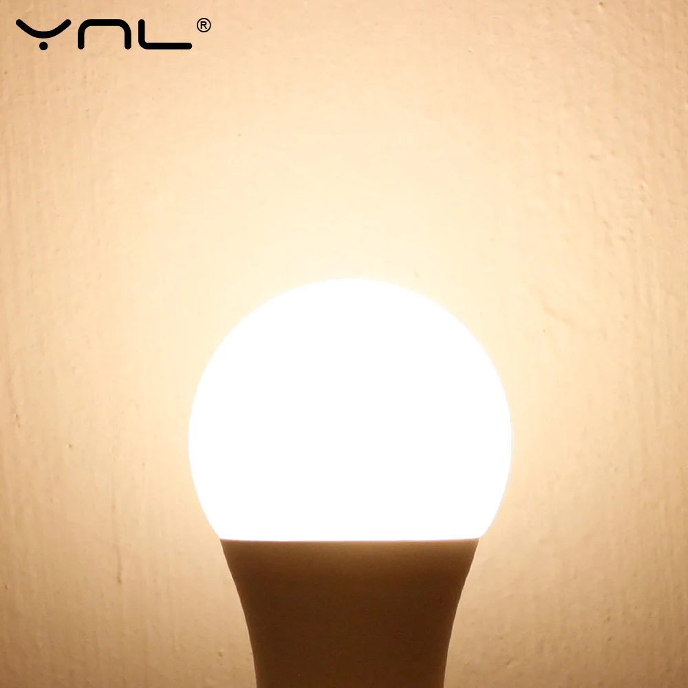 Bombillas E27 Светодиодный светильник 220 в 18 Вт 15 Вт 12 Вт 9 Вт 6 Вт 3 Вт AC 220 В высокое качество ампульная лампада светодиодный E27 лампа