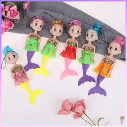 1 шт. Kawaii принцесса Русалка Кукла Русалочка удивленные куклы девушки игрушки для детей день рождения Рождественские подарки случайный цвет