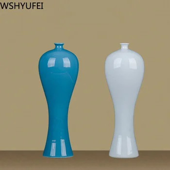 

Jingdezhen ceramic vases Flower arrangement hydroponic plants Study room TV cabinets home craft decorations WSHYUFEI