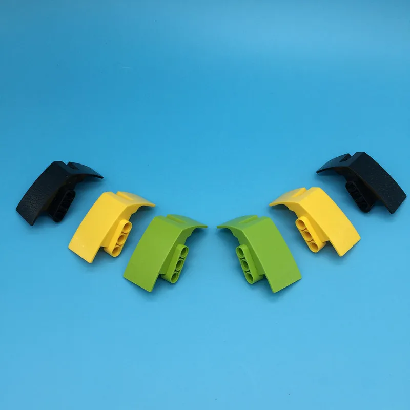 

3 Pairs/lot Technic Panel Car Mudguard Left & Right MOC Brick Blocks Assembles Toys Compatible with 61070+61071 Technic Panel