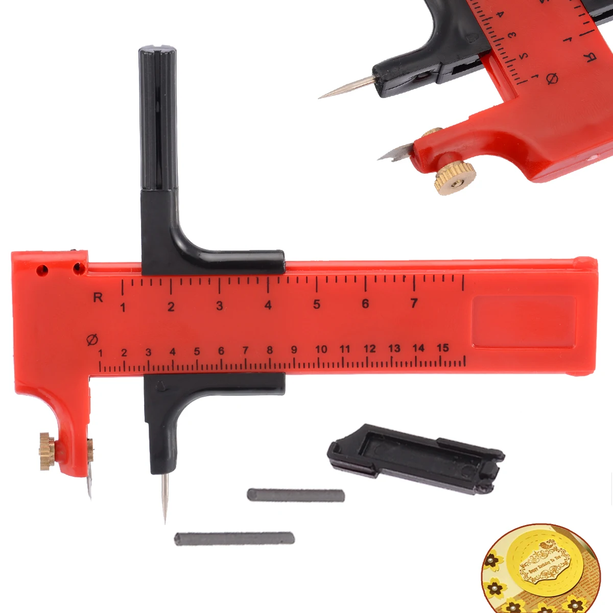 1pc Compasses Circle Cutter For Paper Vinyl Rubber Leather Cutting Tool 10mm-150mm