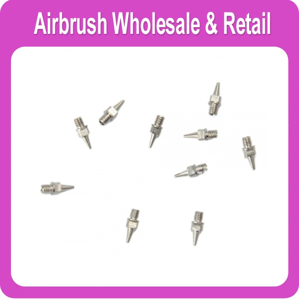 3pcs/Lot Airbrush Nozzles Size 0.5mm Airbrush Replacement Nozzlesin