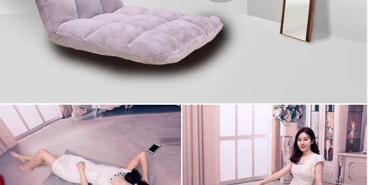 18 каркасный диван татами маленький диван односпальная раскладная кровать спинка плавающее окно стул пол стул складной диван гостиная Вечерние